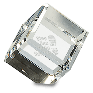 2″ x 2″ Crystal Cube