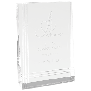 4″ x 6″ Crystal Wedge
