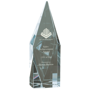 7 3/4″ Crystal Diamond Tower