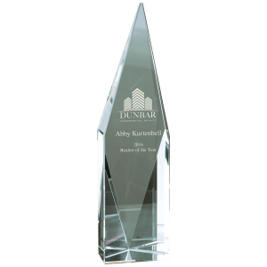 9 3/4″ Crystal Diamond Tower