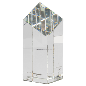 6″ Crystal Diamond Top Pillar
