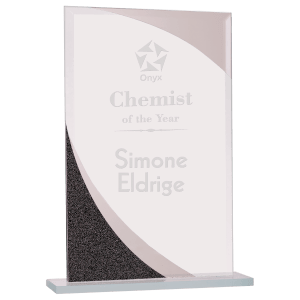 7 1/2″ Rectangle Designer Glass Award