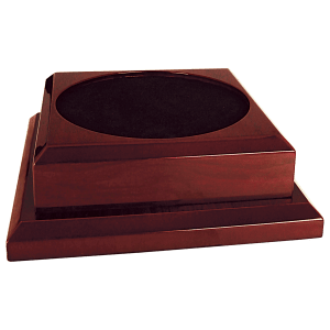 9″ x 9″ Rosewood Royal Piano Finish Pedestal Base