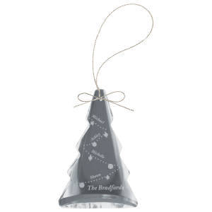 3″ Crystal Tree Ornament