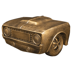 8 1/8″ x 4 1/4″ Antique Gold Car Grill Resin