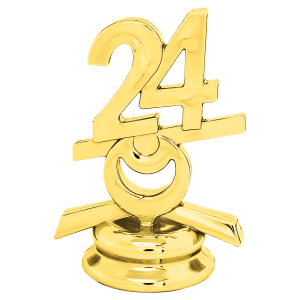2 1/2″ Gold 24 Circle Trim