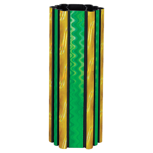 2″ x 3″ Green/Gold 45″ Magic Trophy Column