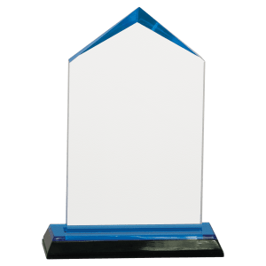 3 1/2″ x 6 1/2″ Blue Jewel Impress Acrylic