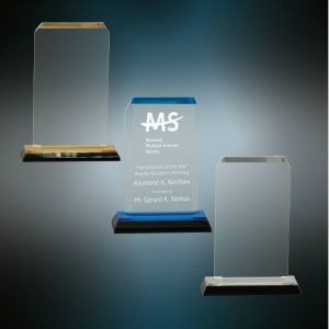 3 1/2″ x 6 1/2″ Clipped Corner Impress Acrylic Sample Set