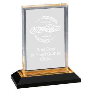 5″ x 7″ Gold Beveled Impress Acrylic