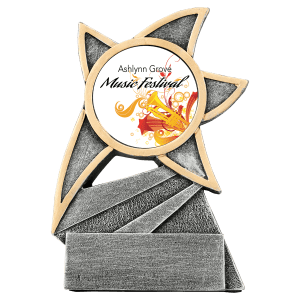 5 1/2″ Jazz Star Resin 2″ Insert Holder