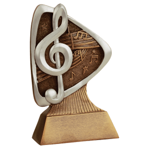 5 1/2″ Music Triad Resin