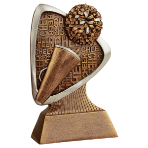 5 1/2″ Cheer Triad Resin