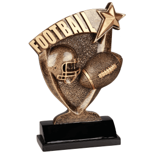 7″ Football Broadcast Resin