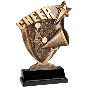 7″ Cheer Broadcast Resin