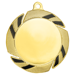 2 3/4″ Gold/Black 2″ Insert Medal Holder