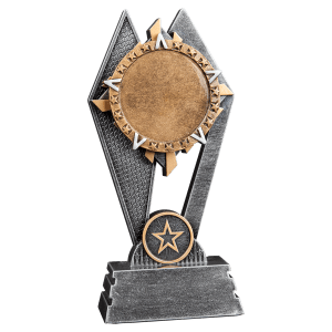 7″ Sun Ray Award with 2″ Insert Holder