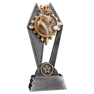 8″ Golf Sun Ray Award