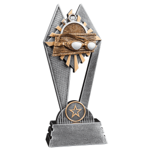 8″ Swimming Sun Ray Award