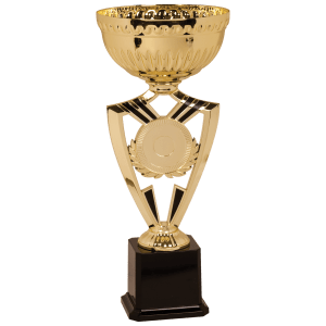 15″ Gold Ribbon 2″ Insert Holder Easy Cup Kit