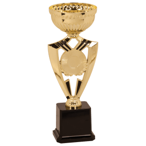 11 1/4″ Gold Ribbon 2″ Insert Holder Easy Cup Kit