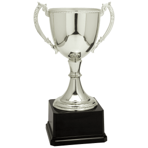 12 3/4″ Silver Completed Zinc Cup Trophy