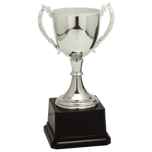 8 3/4″ Silver Completed Zinc Cup Trophy