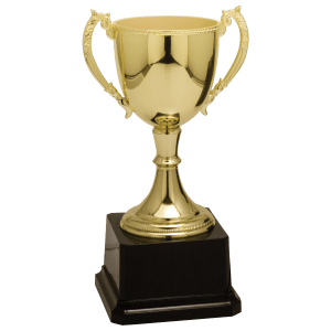 8 3/4″ Gold Completed Zinc Cup Trophy