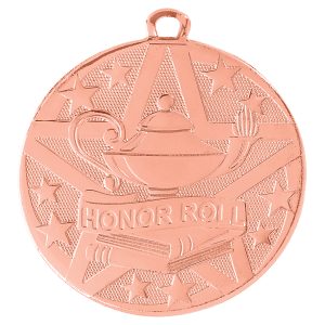 2″ Bronze Superstar Honor Roll Medal