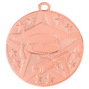 2″ Bronze Superstar Graduate Medal