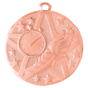 2″ Bronze Superstar Track Medal