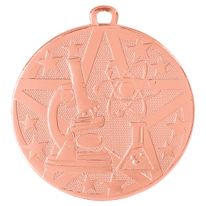 2″ Bronze Superstar Science Medal