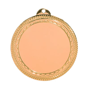 2 3/4″ Antique Bronze 2″ Insert Holder Laserable BriteLazer Medal