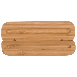 6 3/4″ x 2 1/8″ Bamboo Pen Case (Case only, pen not included)