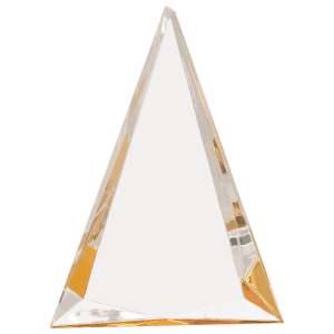 6″ x 8″ Gold Pinnacle Acrylic