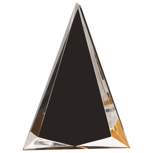 6″ x 8″ Black/Gold Pinnacle Acrylic