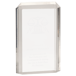 4 3/4″ x 7 1/2″ Clear Premier Acrylic