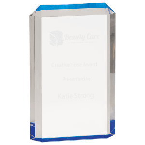 4 3/4″ x 7 1/2″ Blue Premier Acrylic