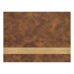 12″ x 24″ Rustic/Gold Laserable Leatherette Sheet Stock with Kota Pro Adhesive