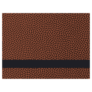 12″ x 18″ Football Laserable Leatherette Sheet Stock with Adhesive