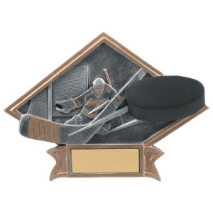 8 1/2″ x 6″ Hockey Diamond Plate Resin