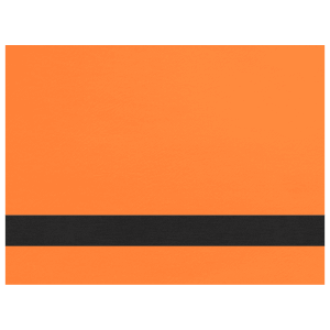 12″ x 18″ Neon Orange Laserable Leatherette Sheet Stock with Adhesive
