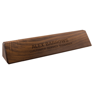 12 1/2″ Genuine Walnut Desk Wedge