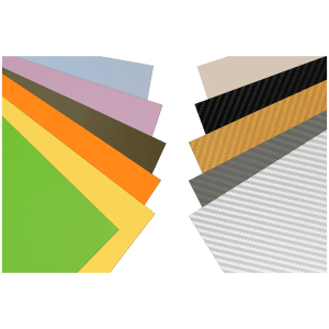 12″ x 24″ Laserable Leatherette Sheet Stock Sample Set LLS122-LLS133