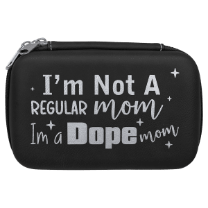 7″ x 4″ x 2 1/2″ Black/Silver Smoke Case