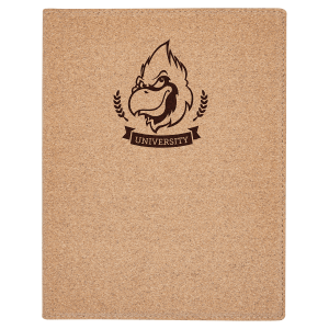 7″ x 9″ Small Cork Portfolio with Notepad