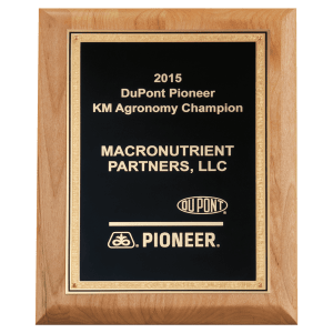 9″ x 12″ Natural Alder Wood Plaque with Black Textured, Gold Florentine Bordered LaserFX Plate