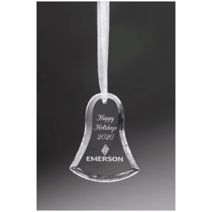 2 3/4″ Crystal Bell Ornament
