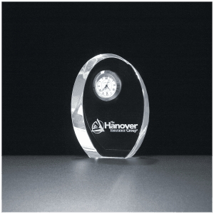 3 7/8″ x 4 7/8″ Crystal Clock
