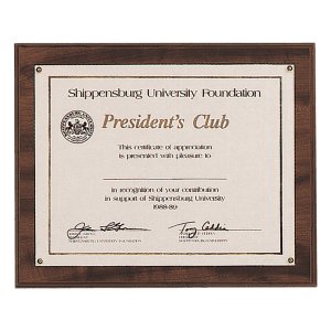 10 1/2″ x 13″  Holds 8 1/2″ x 11″ American Walnut Finish Photo/Certificate Holder